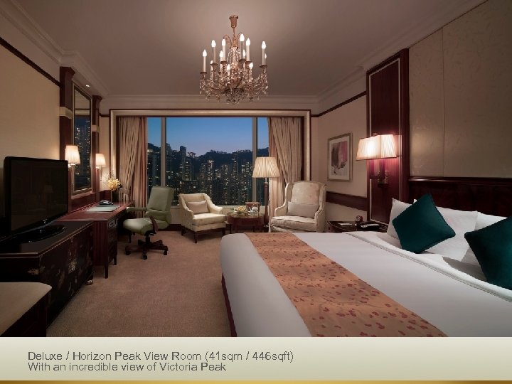 Deluxe / Horizon Peak View Room (41 sqm / 446 sqft) With an incredible