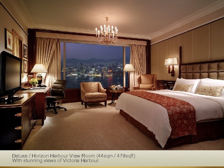 Deluxe / Horizon Harbour View Room (44 sqm / 479 sqft) With stunning views