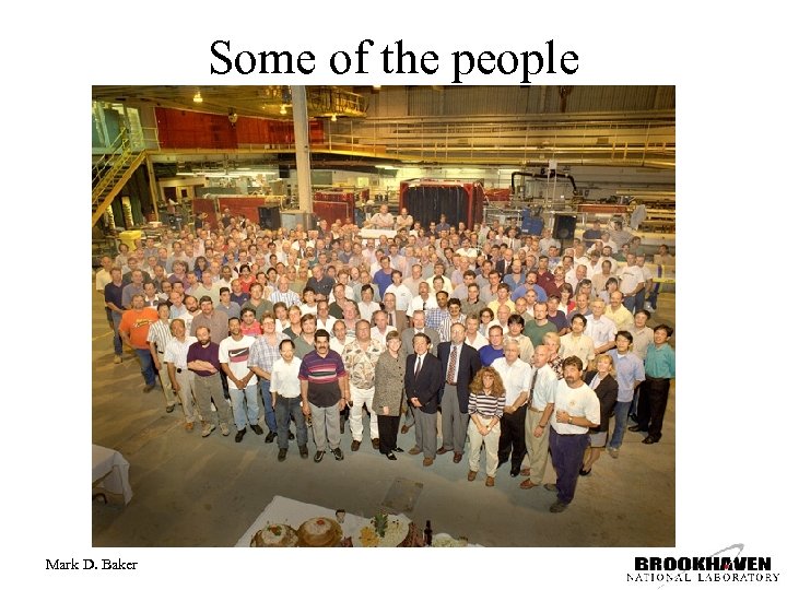 Some of the people Mark D. Baker 
