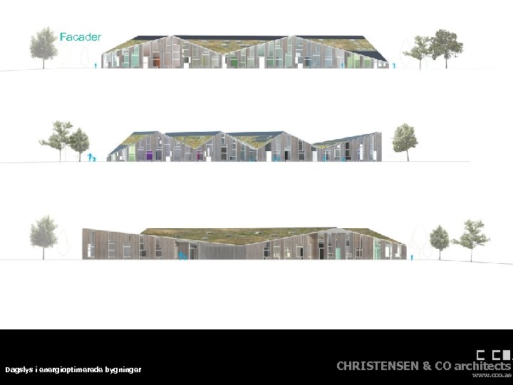 Facader Dagslys i energioptimerede bygninger CHRISTENSEN & CO architects www. cco. as 