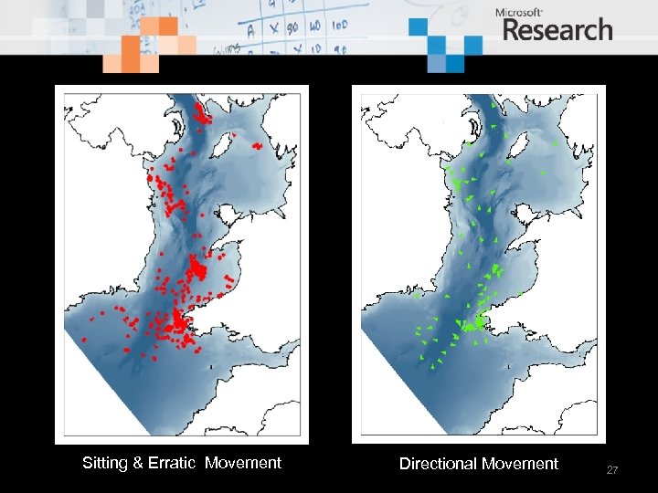 Sitting & Erratic Movement Directional Movement 27 