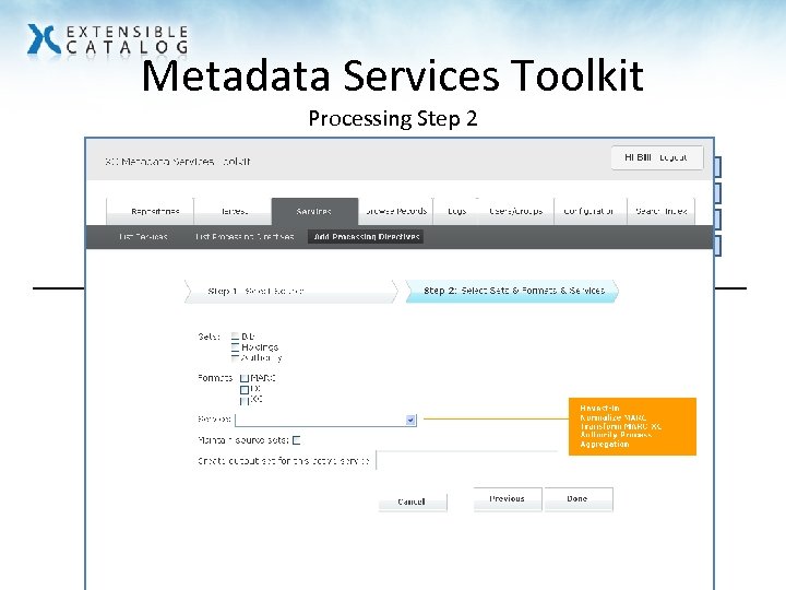 Metadata Services Toolkit Processing Step 2 Metadata Services Toolkit Record Cleanup FRBRization Authority Control