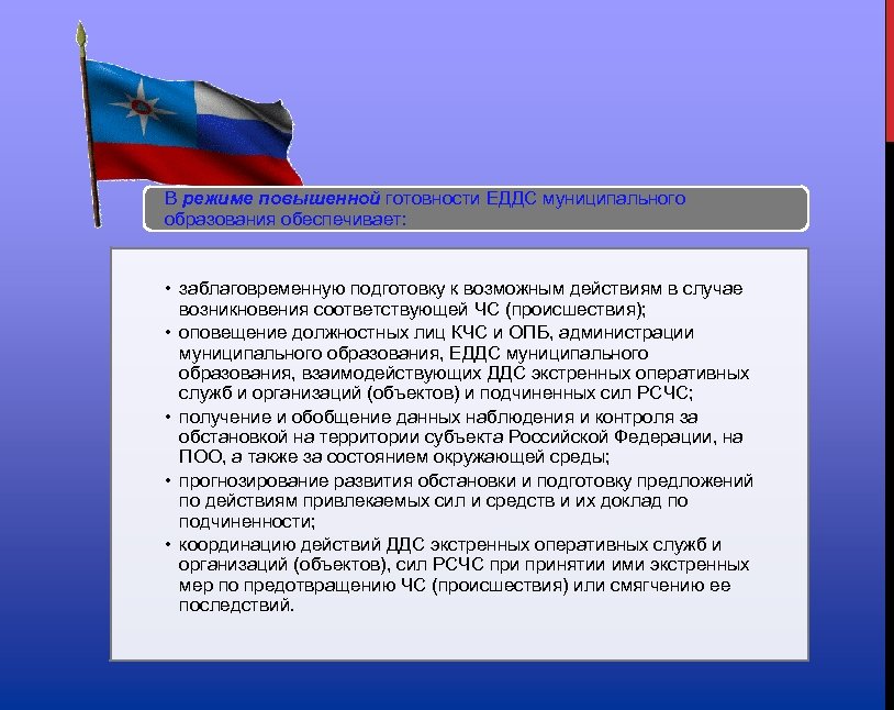 План взаимодействия еддс муниципального образования с ддс экстренных оперативных служб