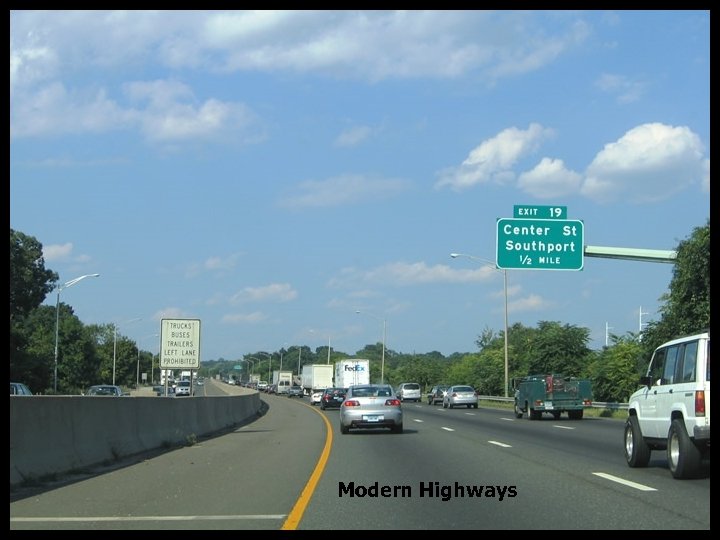 Modern Highways 