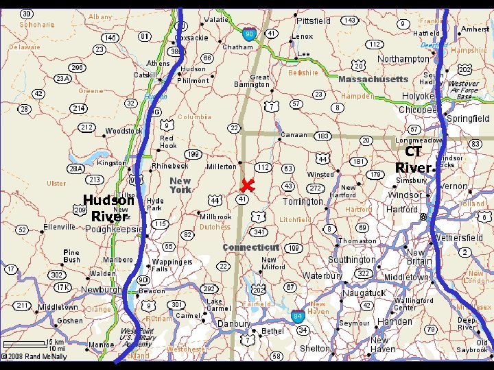 CT River Hudson River 