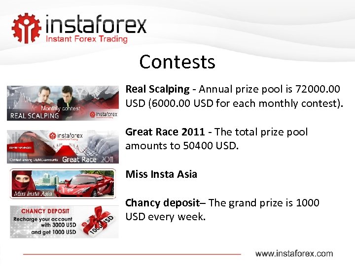 Contests Real Scalping - Annual prize pool is 72000. 00 USD (6000. 00 USD