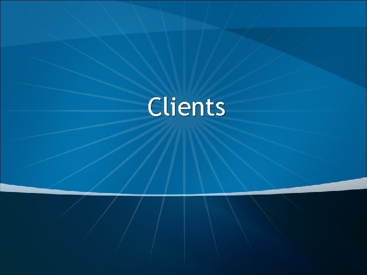 Clients 