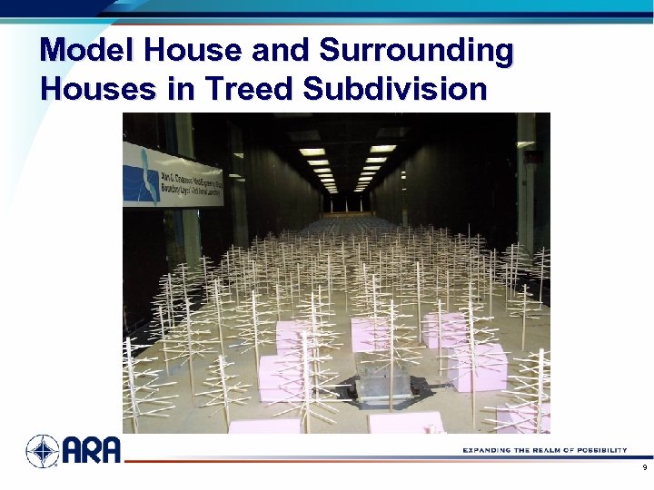 Model House and Surrounding Houses in Treed Subdivision 9 