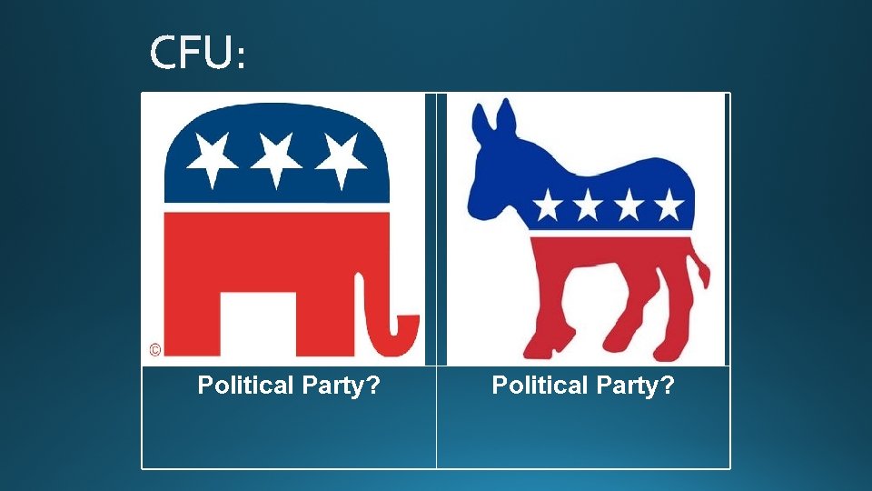 Political Party? 