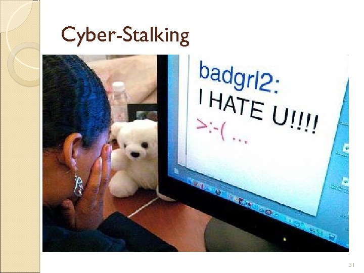 Cyber-Stalking 31 
