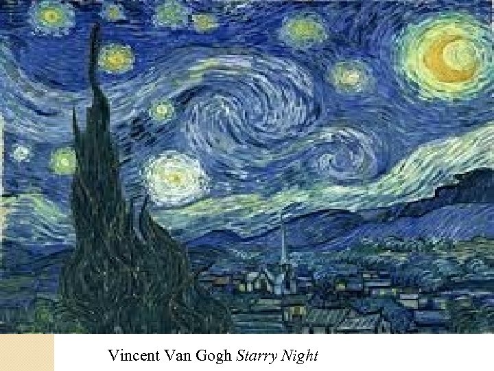 Vincent Van Gogh Starry Night 