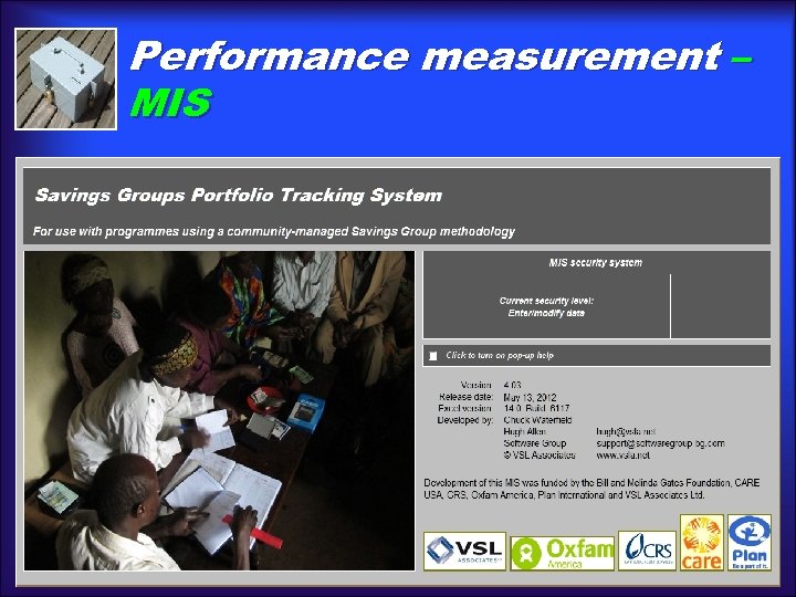 Performance measurement – MIS 