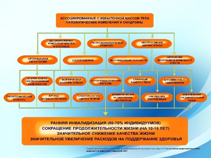 Первый Санкт-Петербургский государственный медицинский университет им. акад. И. П. Павлова Центр хирургического лечения ожирения