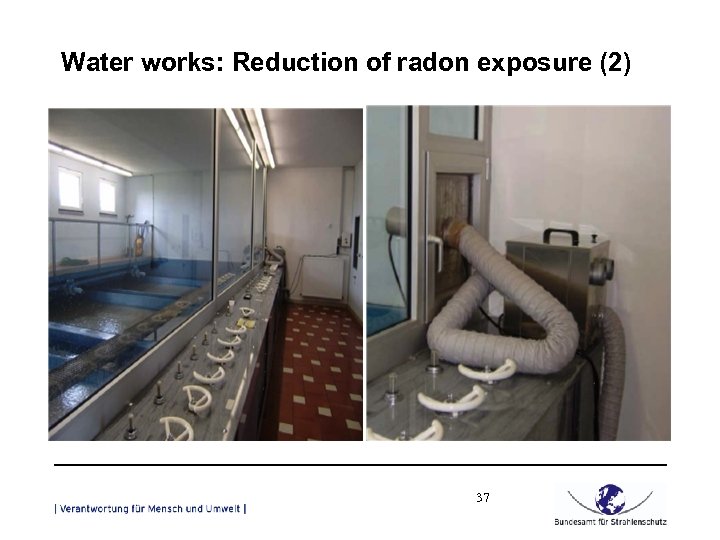 Water works: Reduction of radon exposure (2) 37 