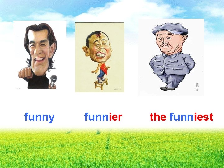 funny funnier the funniest 