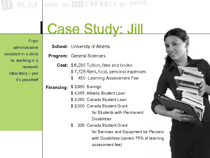 Case Study: Jill From administrative assistant in a clinic to working in a research