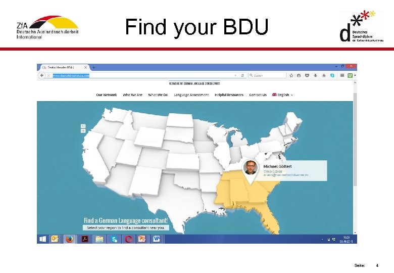 Find your BDU Seite: 4 