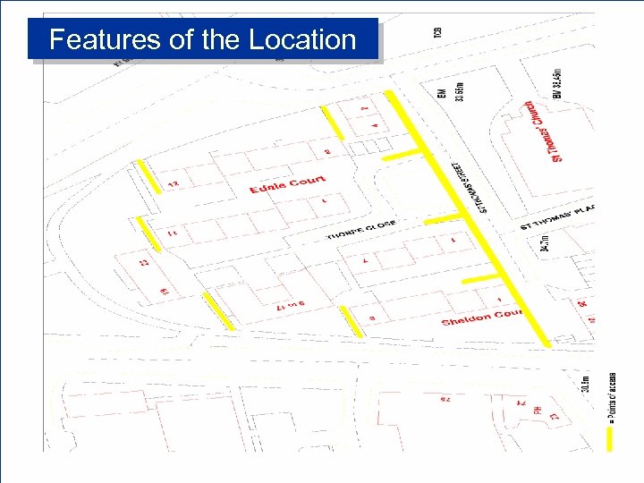 Features of the Location 