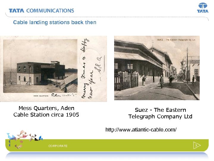 Cable landing stations back then Mess Quarters, Aden Cable Station circa 1905 Suez -