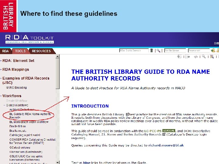 Where to find these guidelines 50 