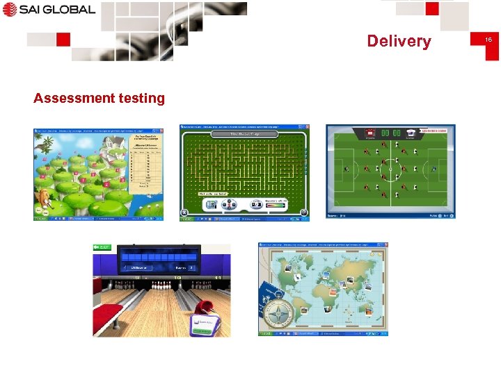 Delivery Assessment testing 16 