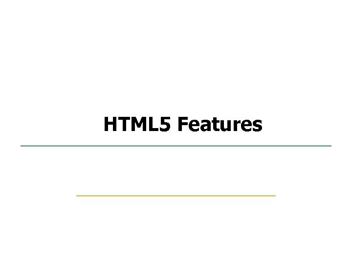 55 67 HTML 5 Features Embedded Software Lab. @ SKKU 