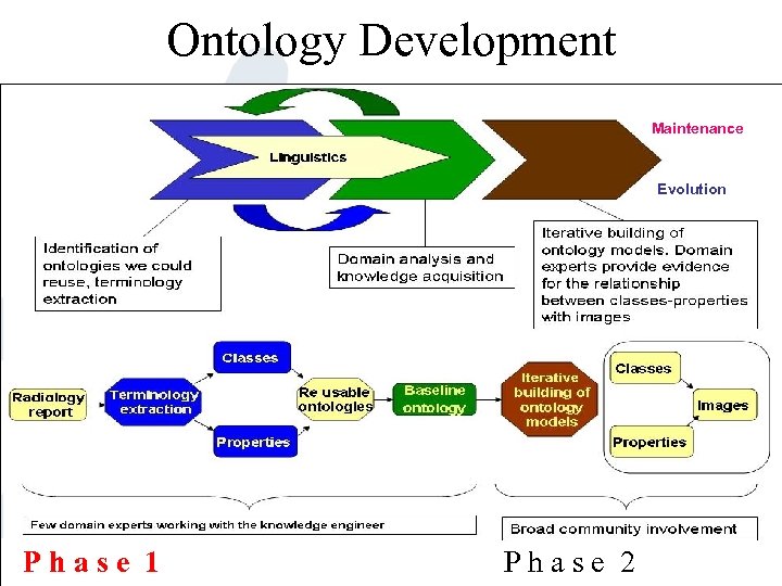 Ontology Development Maintenance Evolution Phase 1 Phase 2 