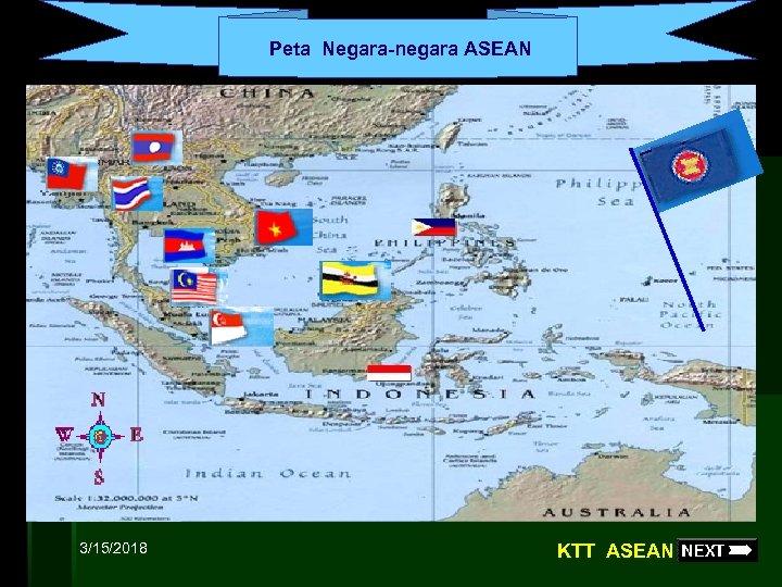 Peta Negara-negara ASEAN 3/15/2018 KTT ASEAN 
