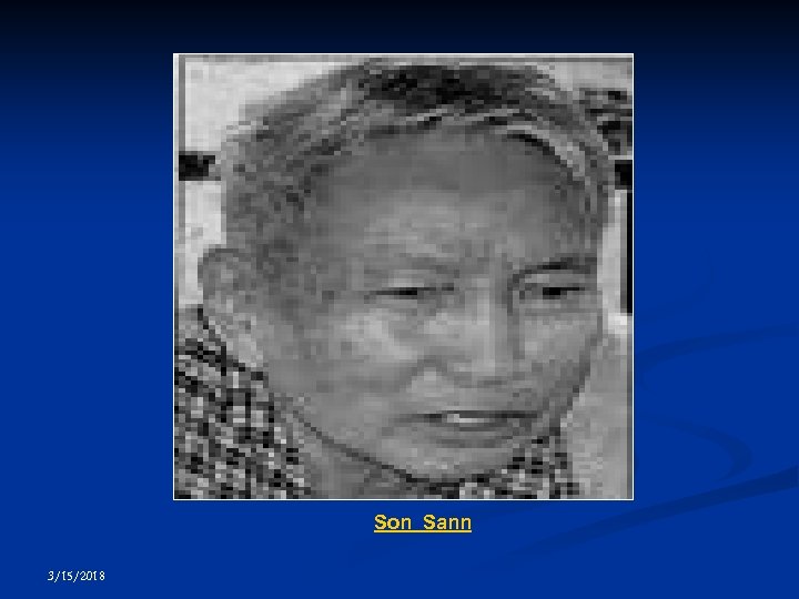 Son Sann 3/15/2018 