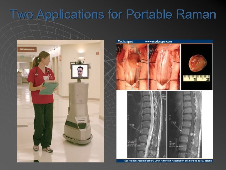 Two Applications for Portable Raman 
