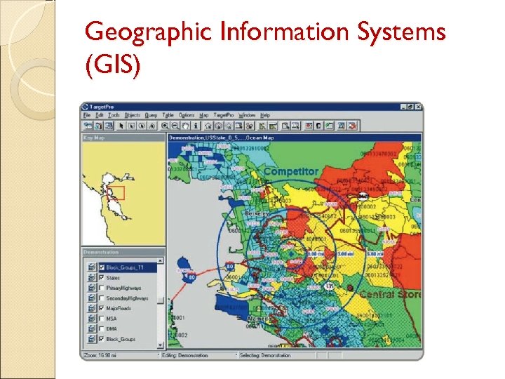 Geographic Information Systems (GIS) 