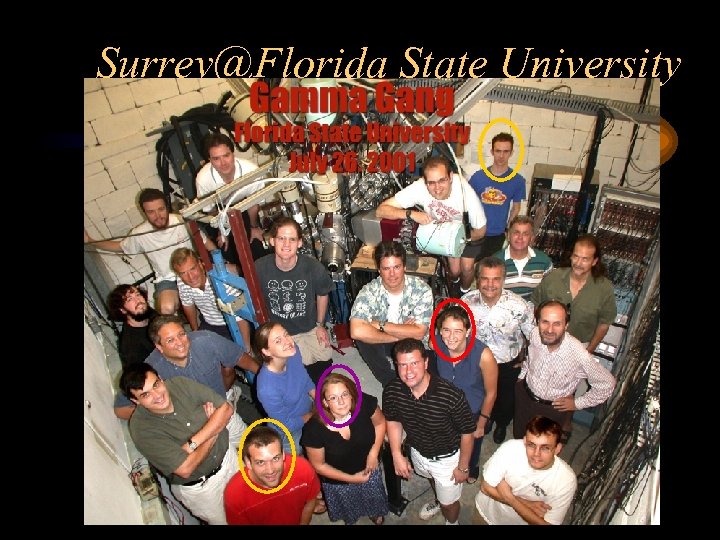 Surrey@Florida State University 