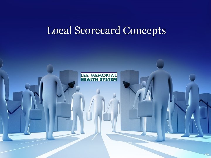 Local Scorecard Concepts 116 