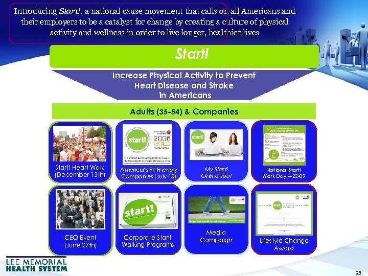 Introducing Start!, a national cause movement that calls on all Americans and their employers