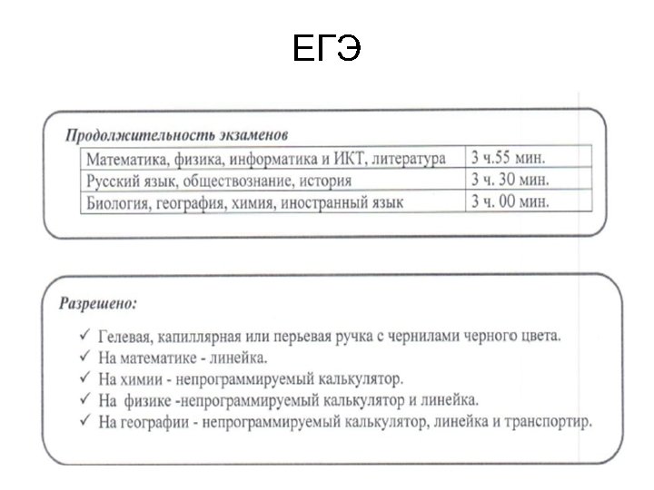 ЕГЭ 