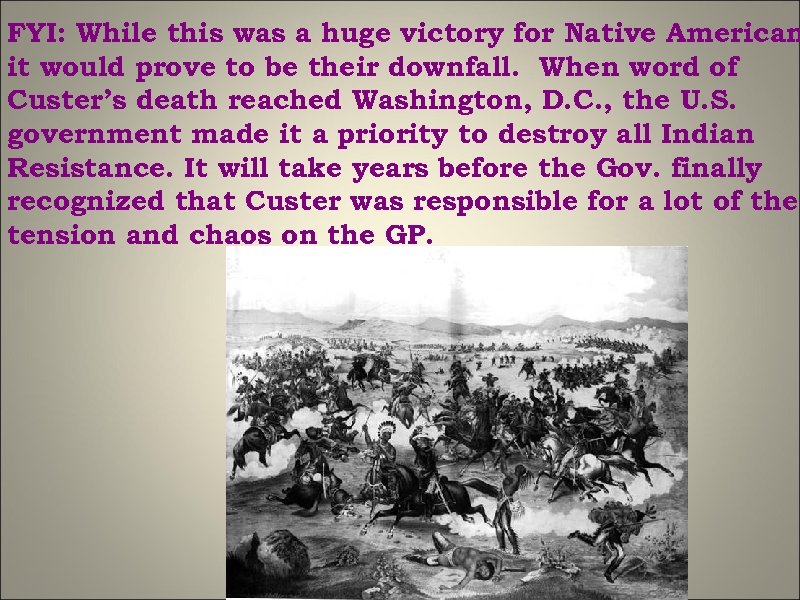 FYI: While this was a huge victory for Native American it would prove to