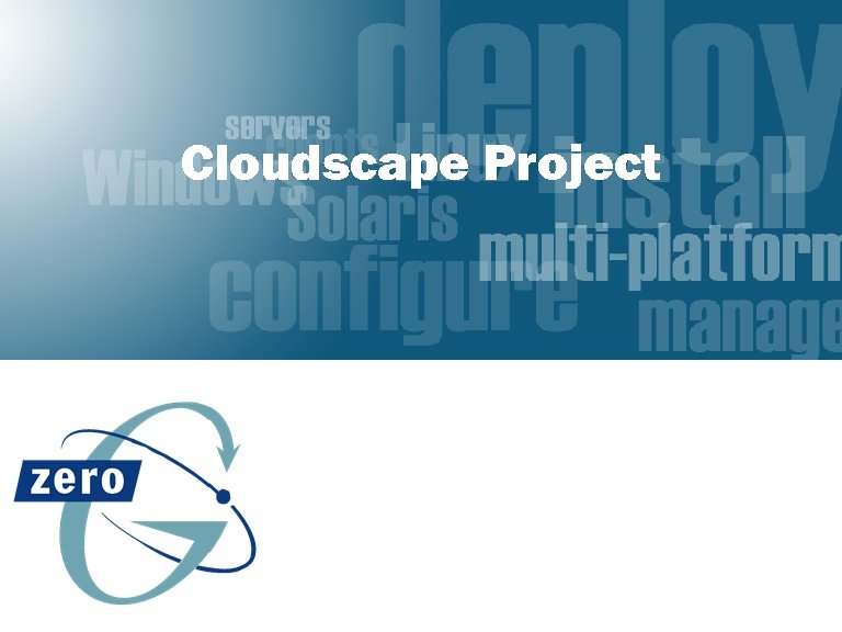 Cloudscape Project 
