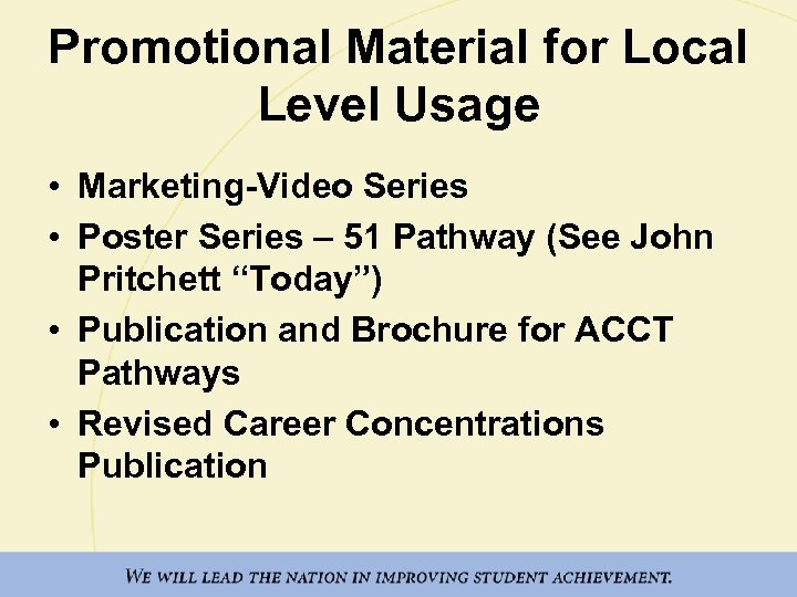 Promotional Material for Local Level Usage • Marketing-Video Series • Poster Series – 51