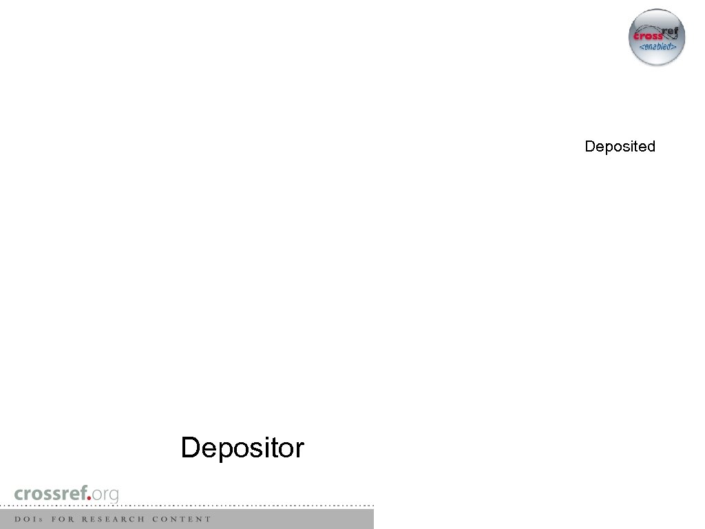 Deposited Depositor 