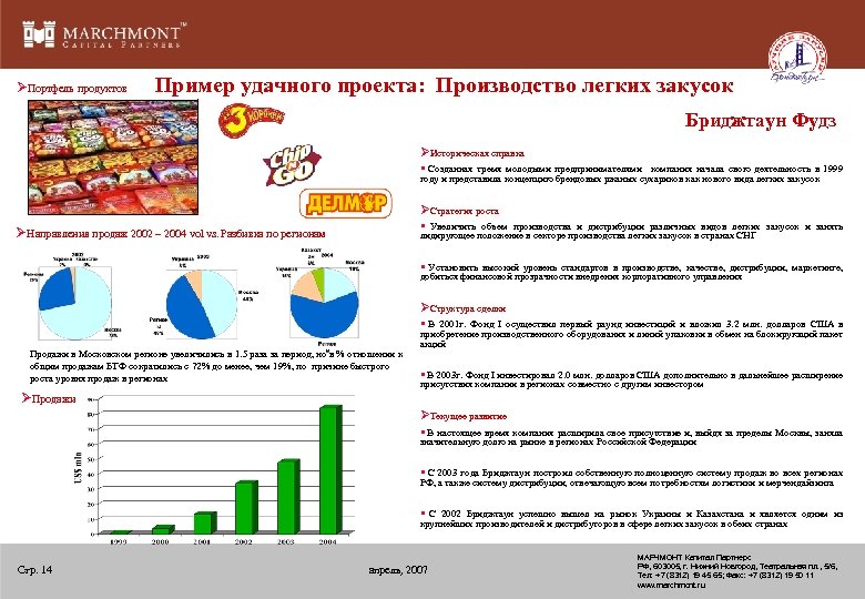 Что такое продукт в проекте пример