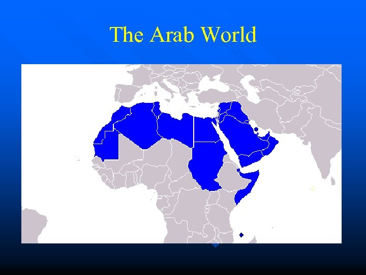 The Arab World 