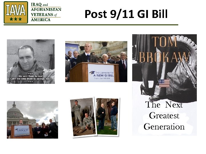 Post 9/11 GI Bill The Next Greatest Generation 