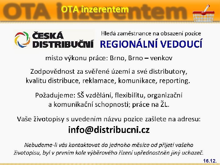 OTA inzerentem 16. 12. 