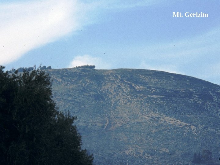 Mt. Gerizim 