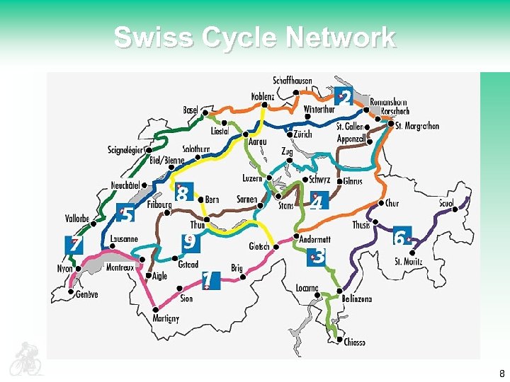 Swiss Cycle Network 8 