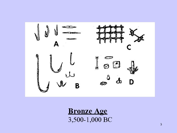 Bronze Age 3, 500 -1, 000 BC 3 