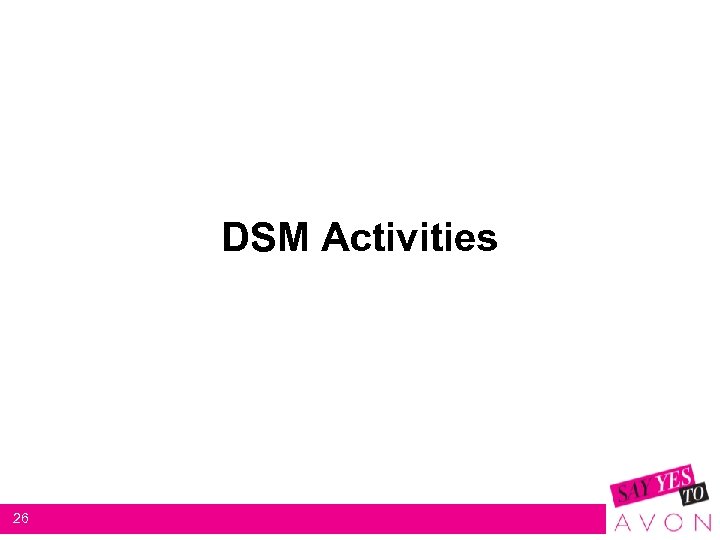 DSM Activities 26 