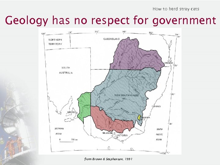 How to herd stray cats Geology has no respect for government from Brown &
