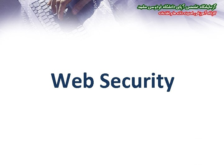 Web Security 