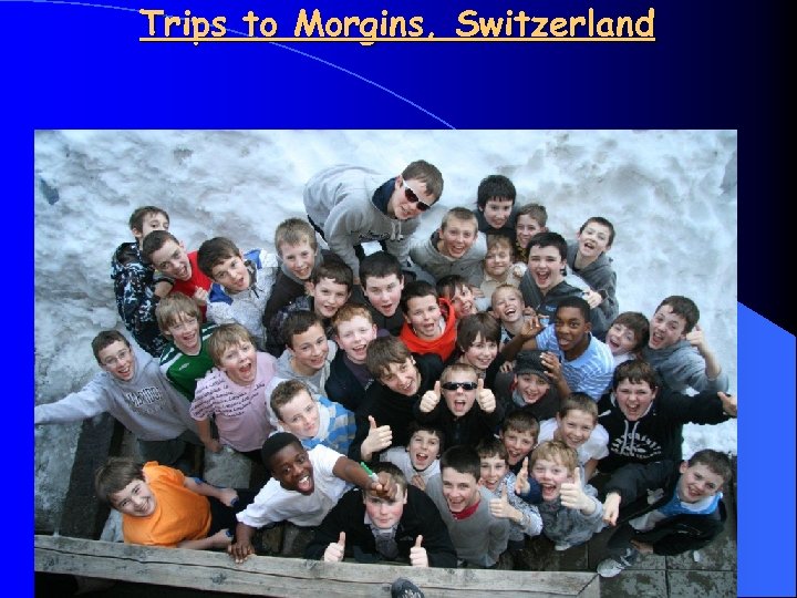 Trips to Morgins, Switzerland 